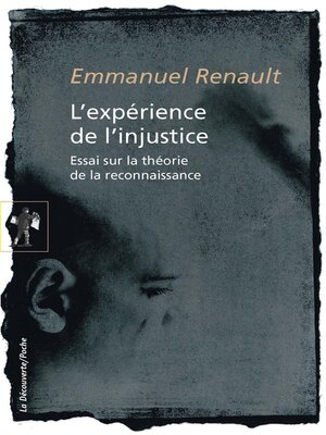 cover image of L'expérience de l'injustice